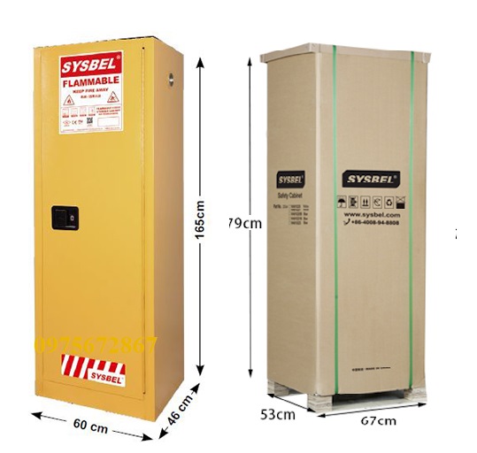 THÔNG SỐ KỸ THUẬT TỦ HÓA CHẤT AN TOÀN CHÔNG CHÁY 2A-810220